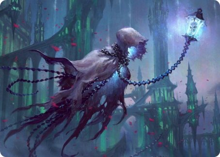 Wanderlight Spirit Art Card [Innistrad: Crimson Vow Art Series] | Good Games Adelaide SA
