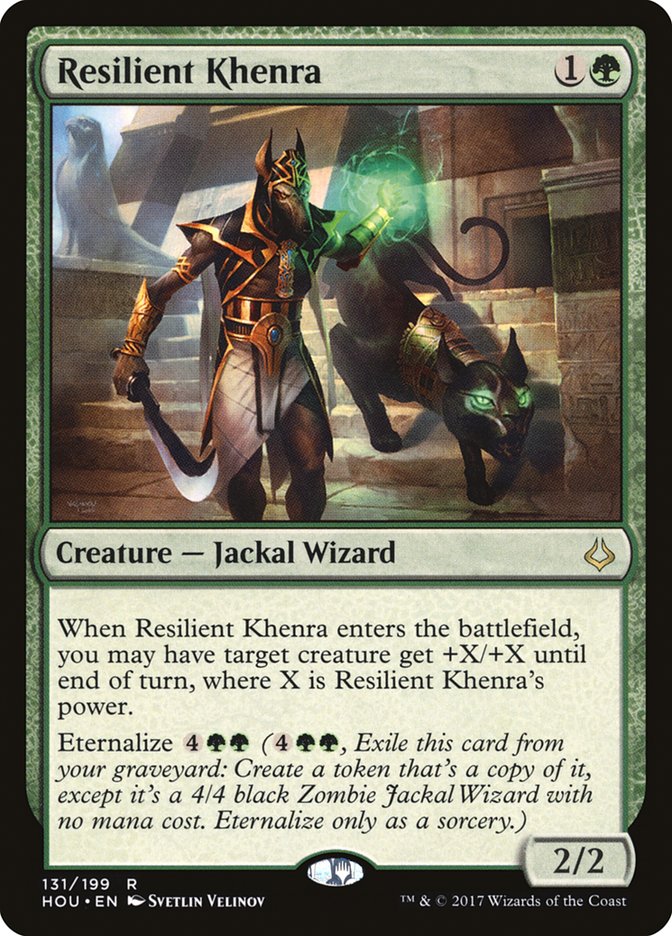 Resilient Khenra 131 (Hour of Devastation)  - Foil | Good Games Adelaide SA