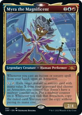 Myra the Magnificent Showcase 267 (Unfinity)  - Foil | Good Games Adelaide SA