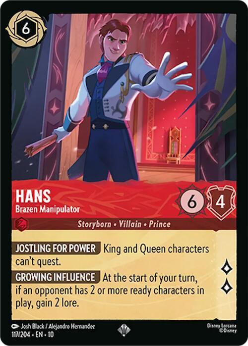 Hans Brazen Manipulator 117/204 (Whispers in the Well)  | Good Games Adelaide SA