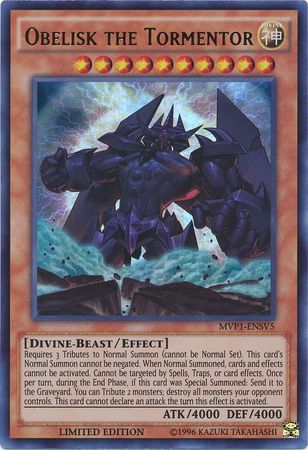 Obelisk the Tormentor [MVP1-ENSV5] Ultra Rare | Good Games Adelaide SA