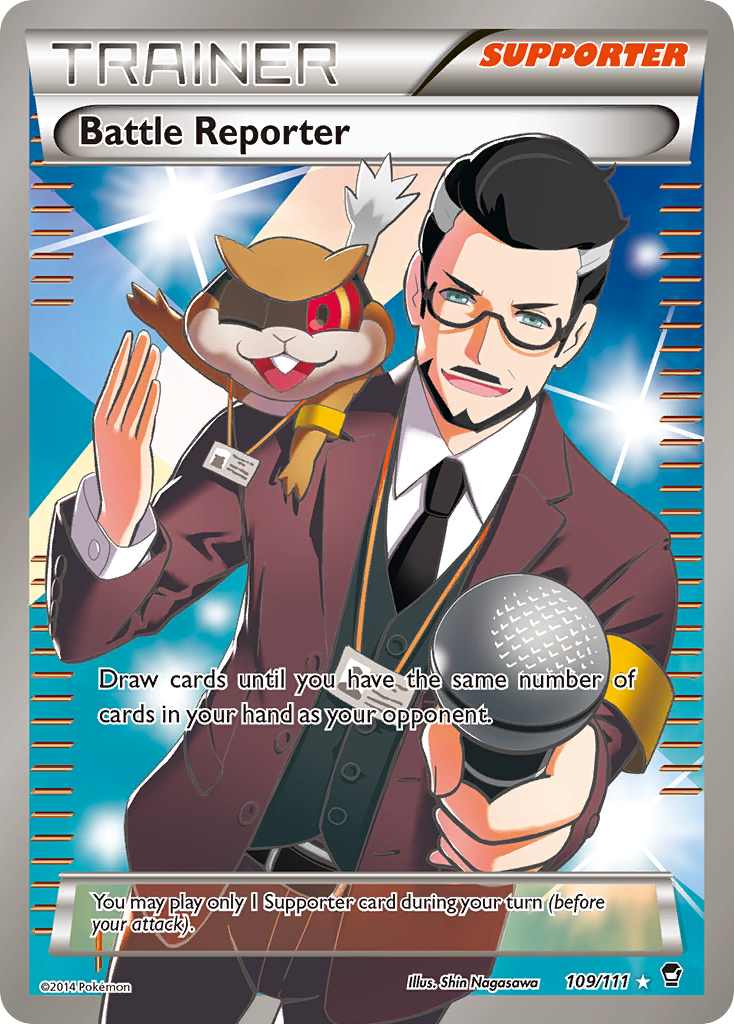 Battle Reporter (109/111) [XY: Furious Fists] | Good Games Adelaide SA