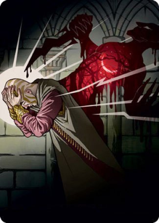 Agonizing Remorse Art Card [Strixhaven: School of Mages Art Series] | Good Games Adelaide SA