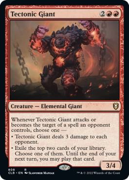 Tectonic Giant 808 (Commander Legends: Battle for Baldur's Gate)  | Good Games Adelaide SA