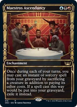 Maestros Ascendancy Showcase 316 (Streets of New Capenna)  - Foil | Good Games Adelaide SA