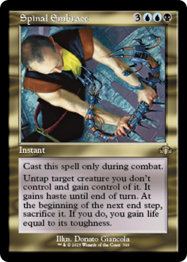Spinal Embrace 369 (Dominaria Remastered)  - Retro Foil | Good Games Adelaide SA