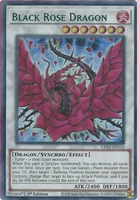 Black Rose Dragon (Green) [LDS2-EN110] Ultra Rare | Good Games Adelaide SA