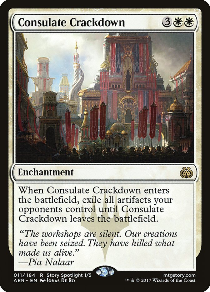 Consulate Crackdown 11 (Aether Revolt)  - Foil | Good Games Adelaide SA