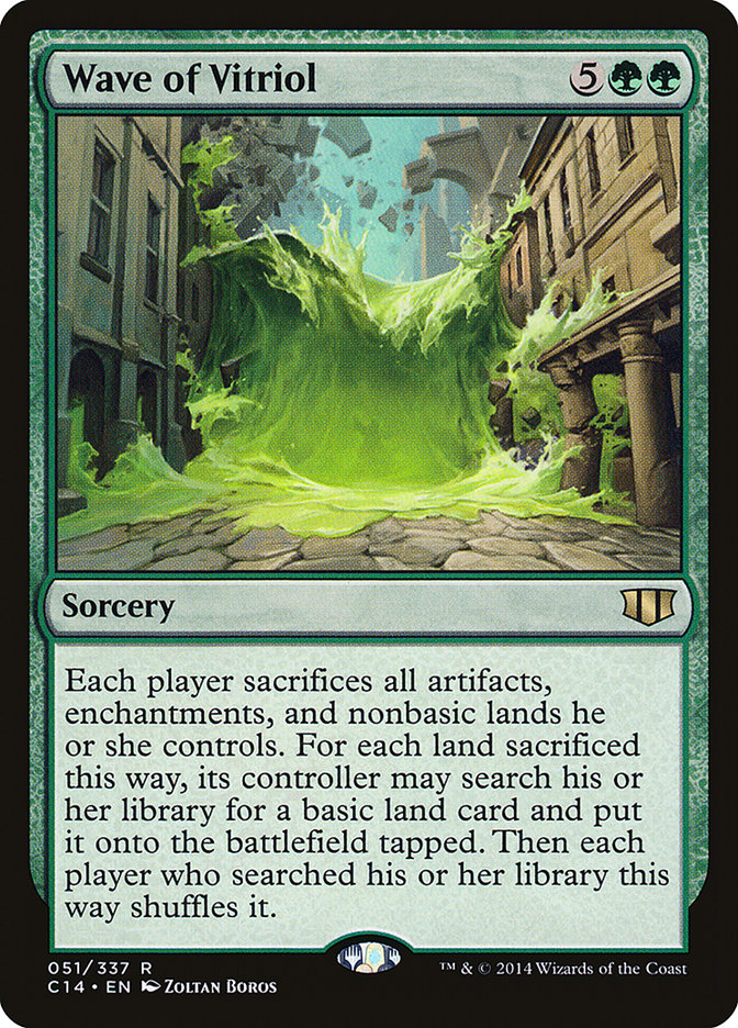 Wave of Vitriol [Commander 2014] | Good Games Adelaide SA