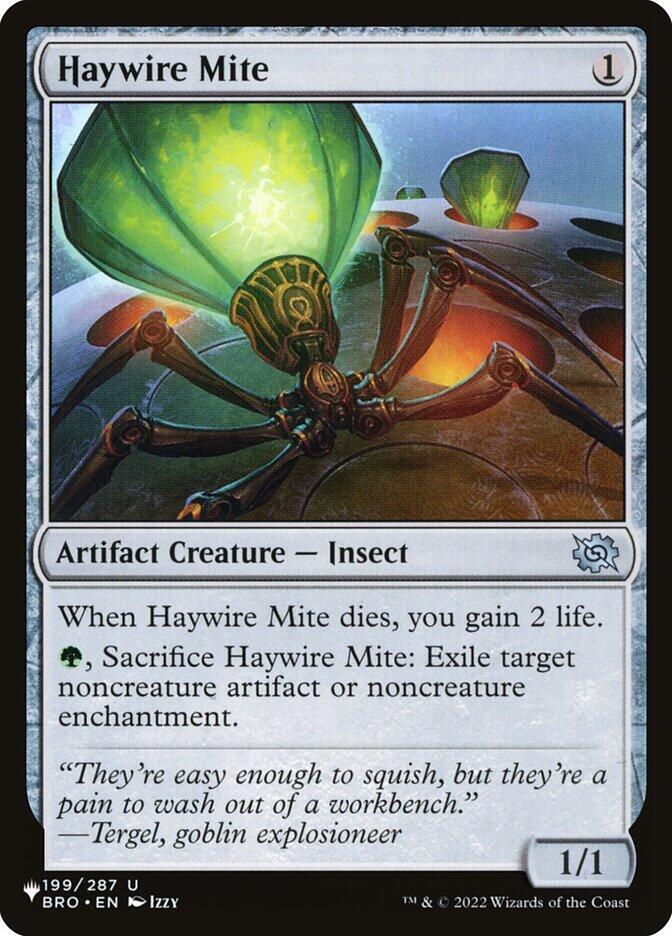 Haywire Mite 199/012 (The List Reprints)  | Good Games Adelaide SA