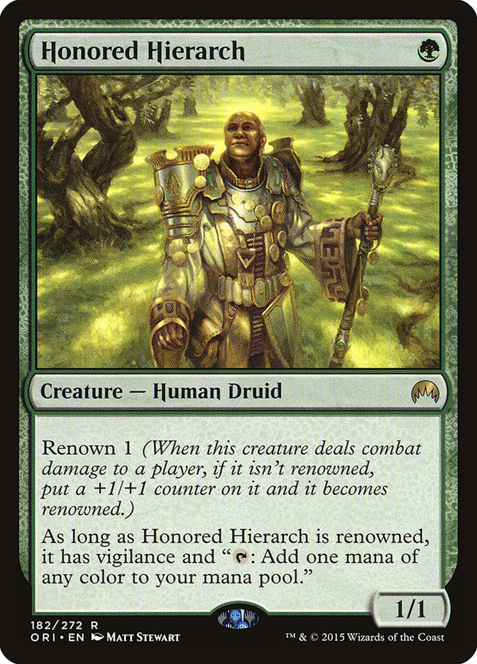 Honored Hierarch 182 (Magic Origins)  | Good Games Adelaide SA
