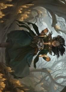 Candlegrove Witch Art Card 15 81 15 (Art Series: Innistrad: Midnight Hunt)  | Good Games Adelaide SA