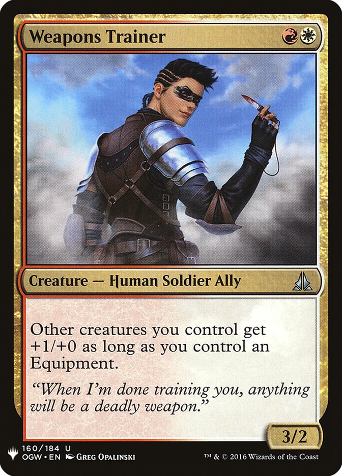 Weapons Trainer [Mystery Booster] | Good Games Adelaide SA