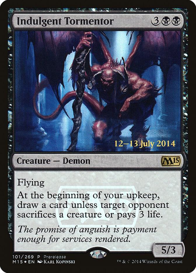 Indulgent Tormentor 101 (Prerelease Cards)  - Foil | Good Games Adelaide SA