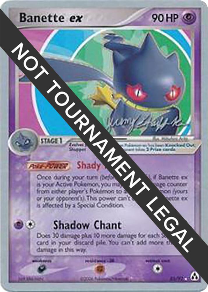 Banette ex 2007 Jeremy Scharff Kim 85/92 (World Championship Decks)  | Good Games Adelaide SA