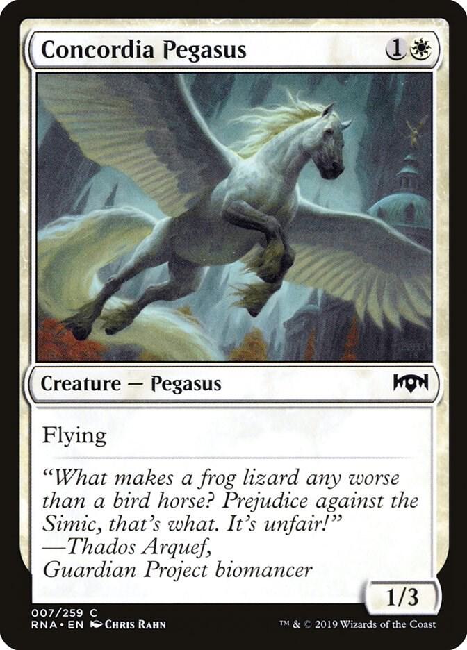 Concordia Pegasus 7 (Ravnica Allegiance)  - Foil | Good Games Adelaide SA