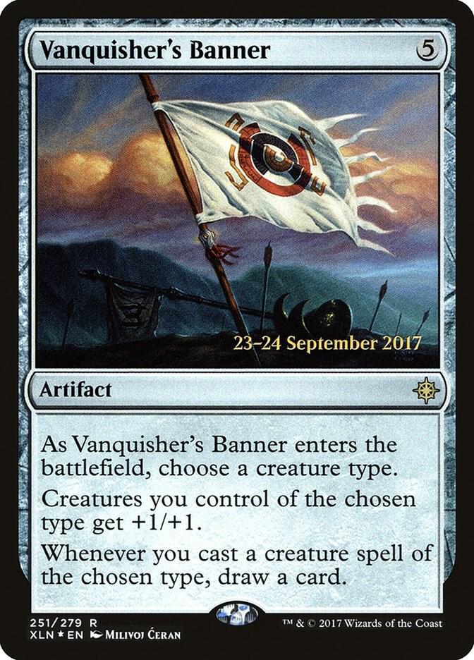 Vanquishers Banner 251 (Prerelease Cards)  - Foil | Good Games Adelaide SA