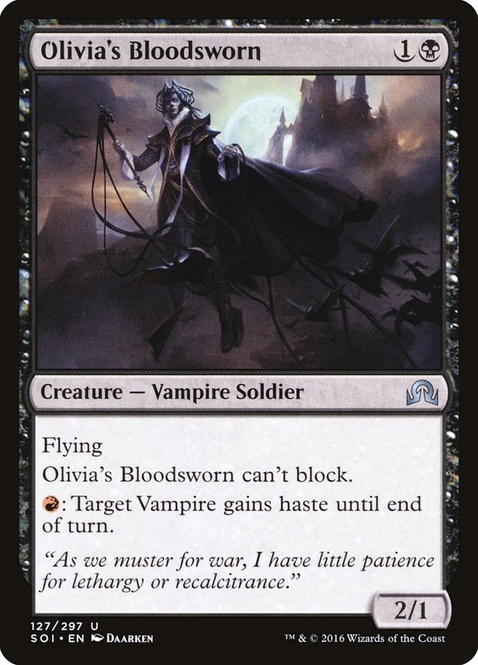 Olivia's Bloodsworn [Shadows over Innistrad] | Good Games Adelaide SA