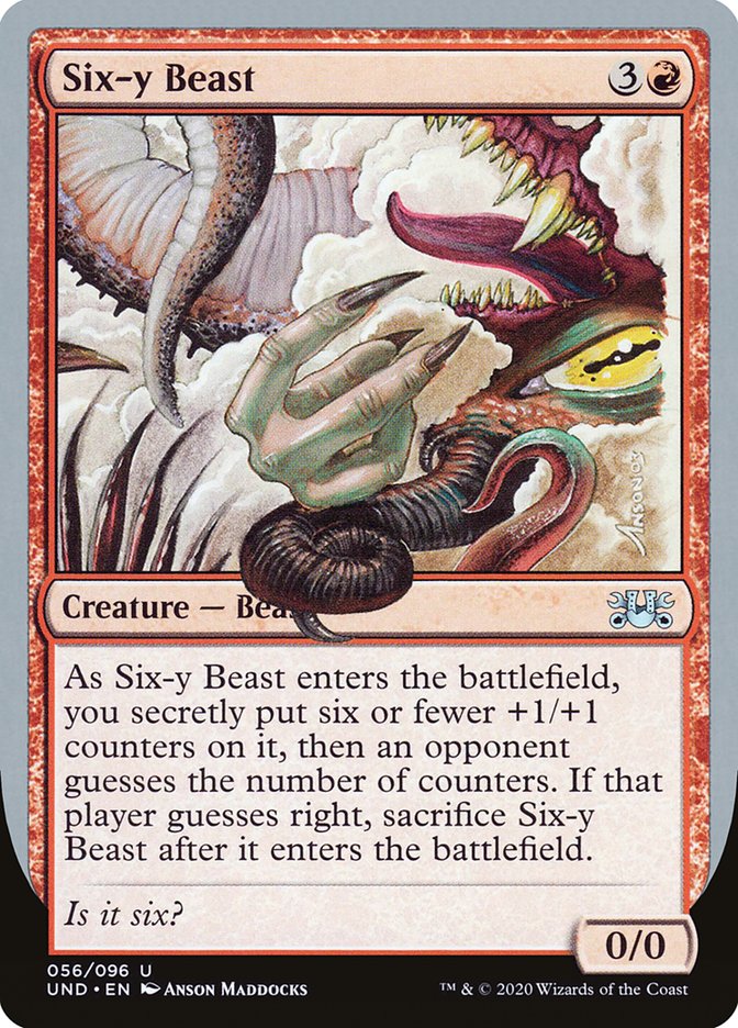 Six-y Beast 56 (Unsanctioned)  | Good Games Adelaide SA