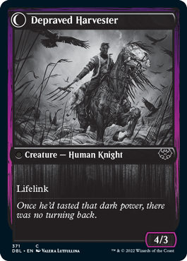 Desperate Farmer // Depraved Harvester [Innistrad: Double Feature] | Good Games Adelaide SA