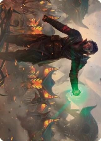 Mishra Eminent One Art Card 54 (Art Series: The Brothers' War)  | Good Games Adelaide SA