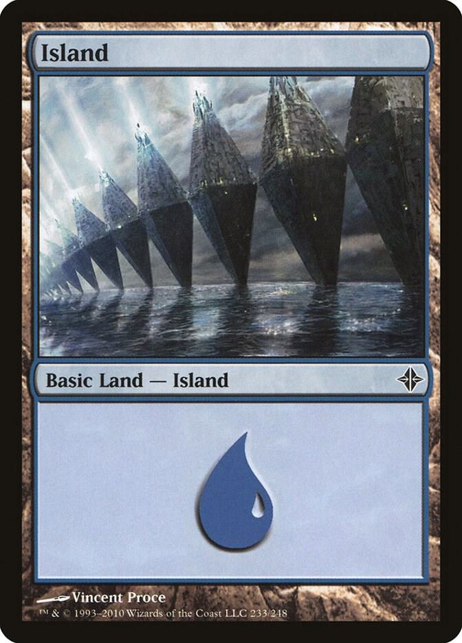Island 233 233 (Rise of the Eldrazi)  | Good Games Adelaide SA