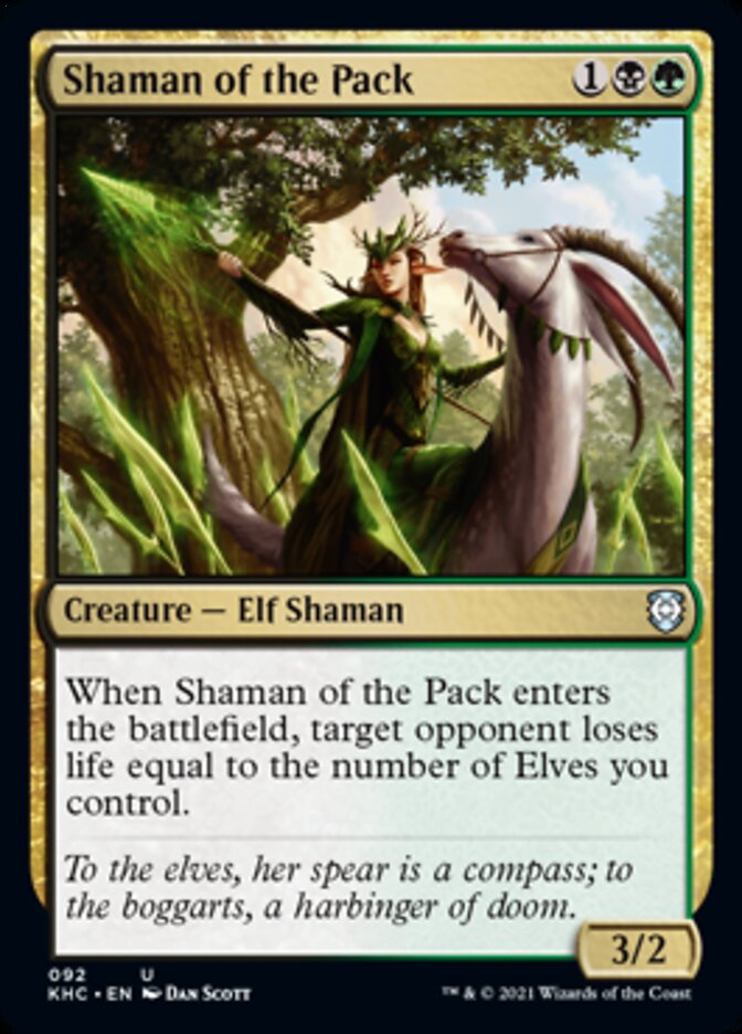 Shaman of the Pack [Kaldheim Commander] | Good Games Adelaide SA