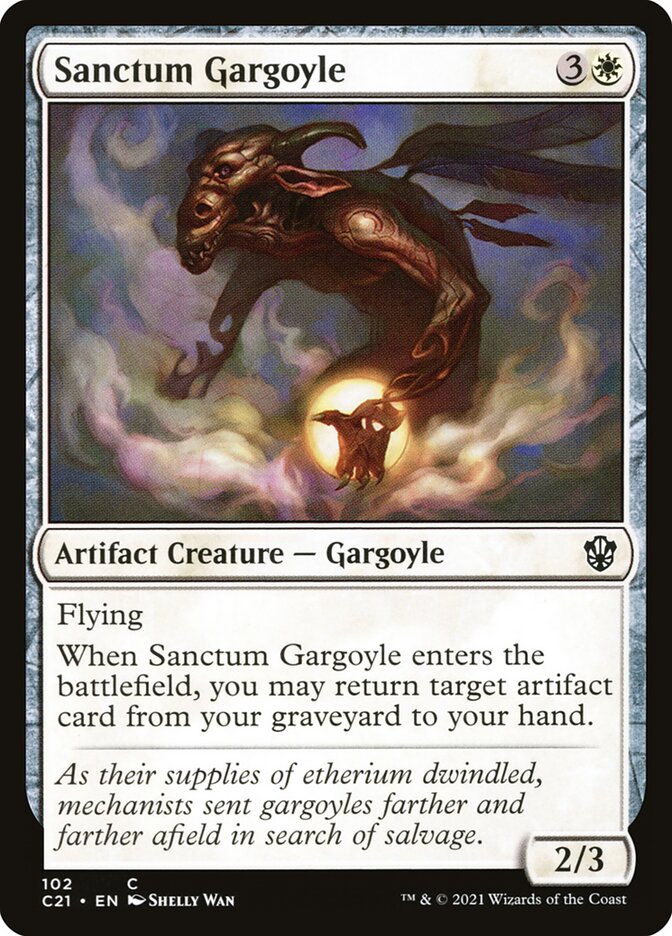 Sanctum Gargoyle 102 (Commander 2021)  | Good Games Adelaide SA