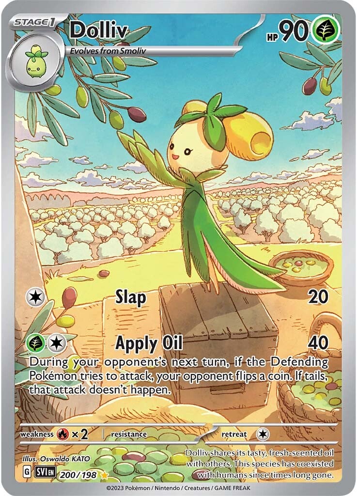 Dolliv (200/198) [Scarlet & Violet: Base Set] | Good Games Adelaide SA