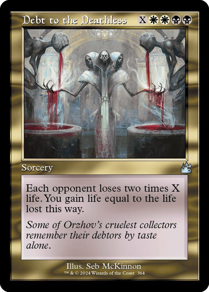 Debt to the Deathless 364 (Ravnica Remastered)  - Foil | Good Games Adelaide SA