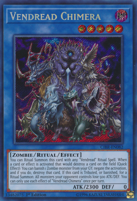 Vendread Chimera [CIBR-EN082] Secret Rare | Good Games Adelaide SA