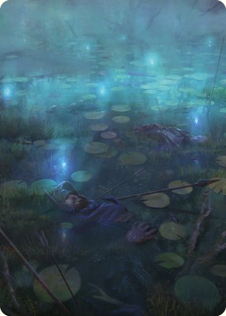 The Dead Marshes Art Card [The Lord of the Rings: Tales of Middle-earth Art Series] | Good Games Adelaide SA