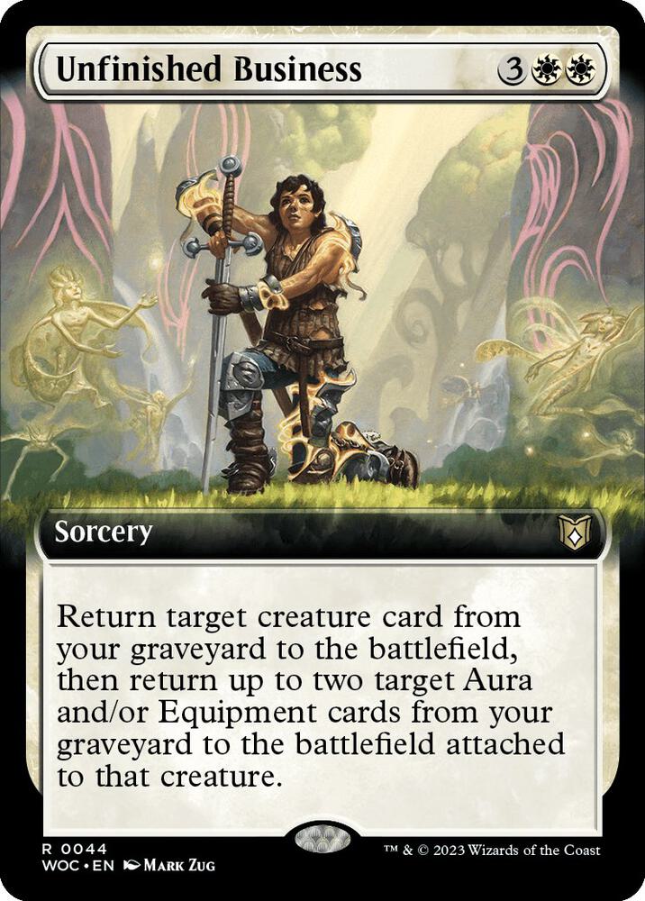 Unfinished Business 44 (Commander: Wilds of Eldraine)  | Good Games Adelaide SA
