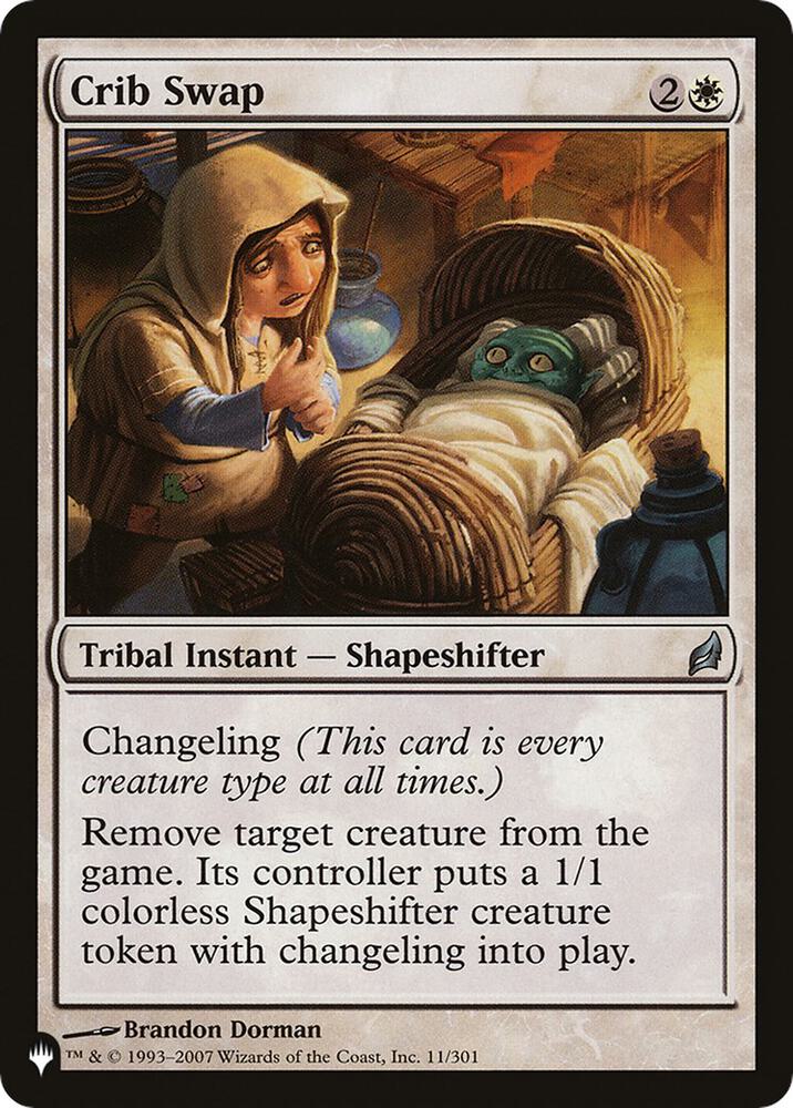Crib Swap LRW 11/301 (The List Reprints)  | Good Games Adelaide SA