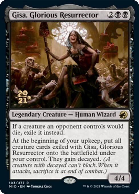 Gisa Glorious Resurrector 103 (Prerelease Cards)  - Foil | Good Games Adelaide SA
