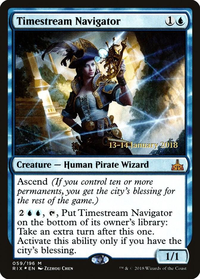 Timestream Navigator 59 (Prerelease Cards)  - Foil | Good Games Adelaide SA