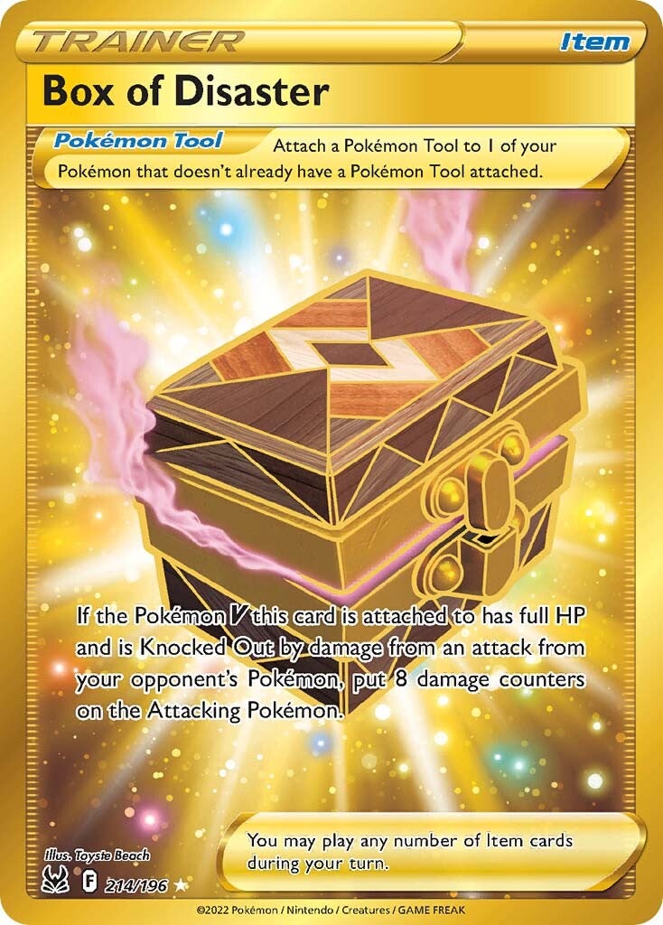 Box of Disaster (214/196) [Sword & Shield: Lost Origin] | Good Games Adelaide SA