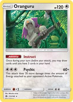 Oranguru 113 149 SM Base Set 113/149 (Deck Exclusives)  | Good Games Adelaide SA