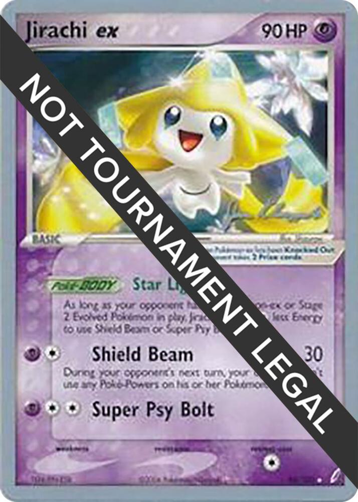 Jirachi ex 2008 Jason Klaczynski 94/100 (World Championship Decks)  | Good Games Adelaide SA