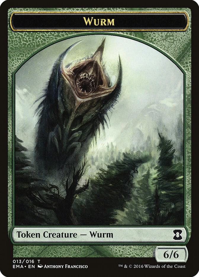 Wurm Token 13 (Eternal Masters)  | Good Games Adelaide SA