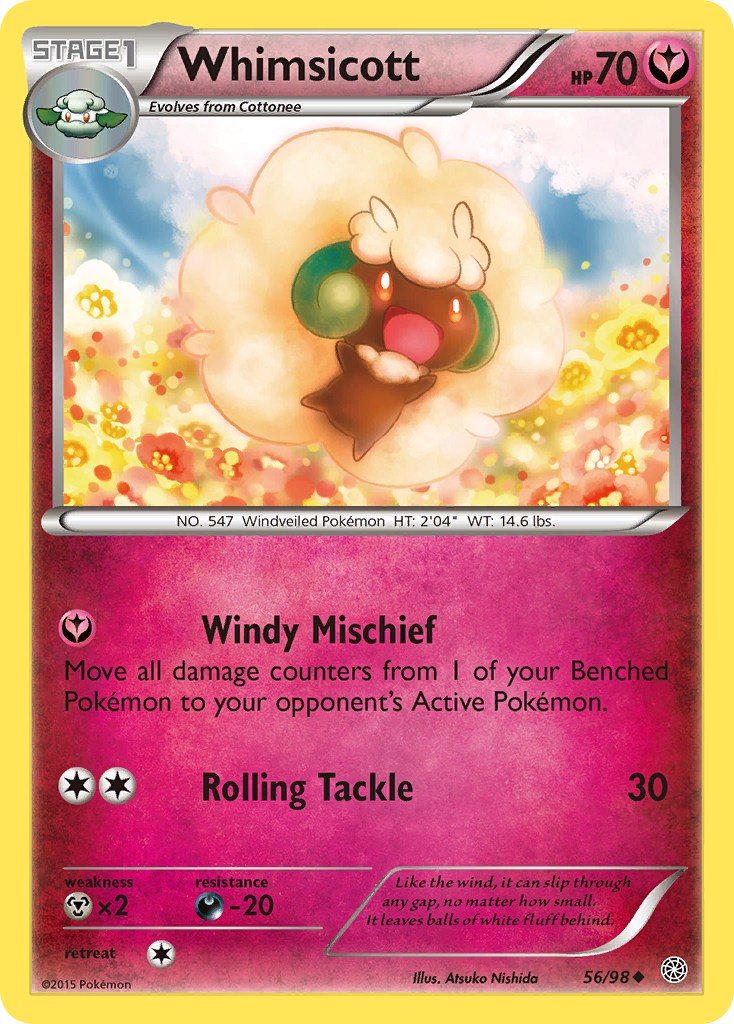 Whimsicott (56/98) [XY: Ancient Origins] | Good Games Adelaide SA