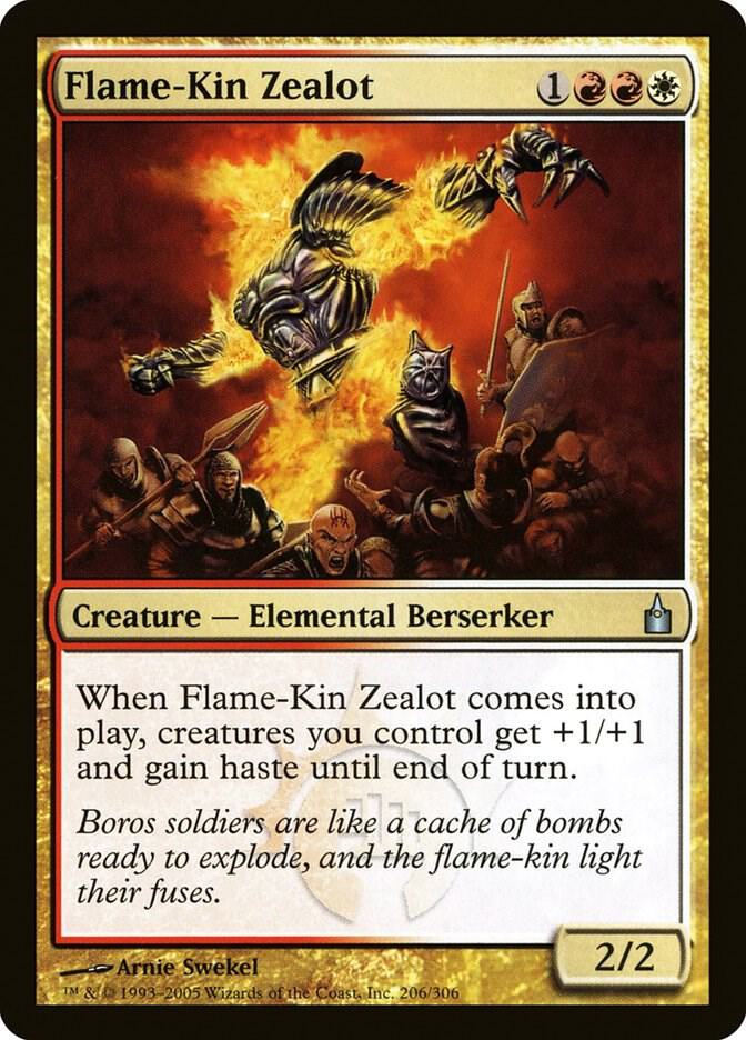 Flame-Kin Zealot 206/306 (Ravnica: City of Guilds)  | Good Games Adelaide SA