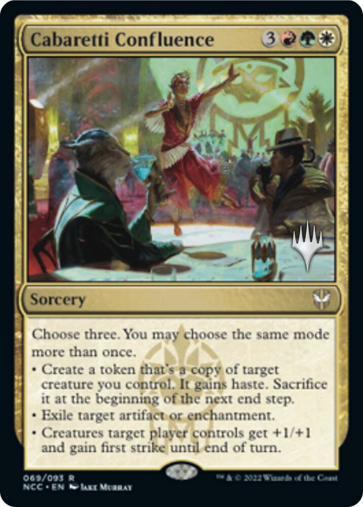Cabaretti Confluence 69 (Promo Pack: Streets of New Capenna)  - Foil | Good Games Adelaide SA