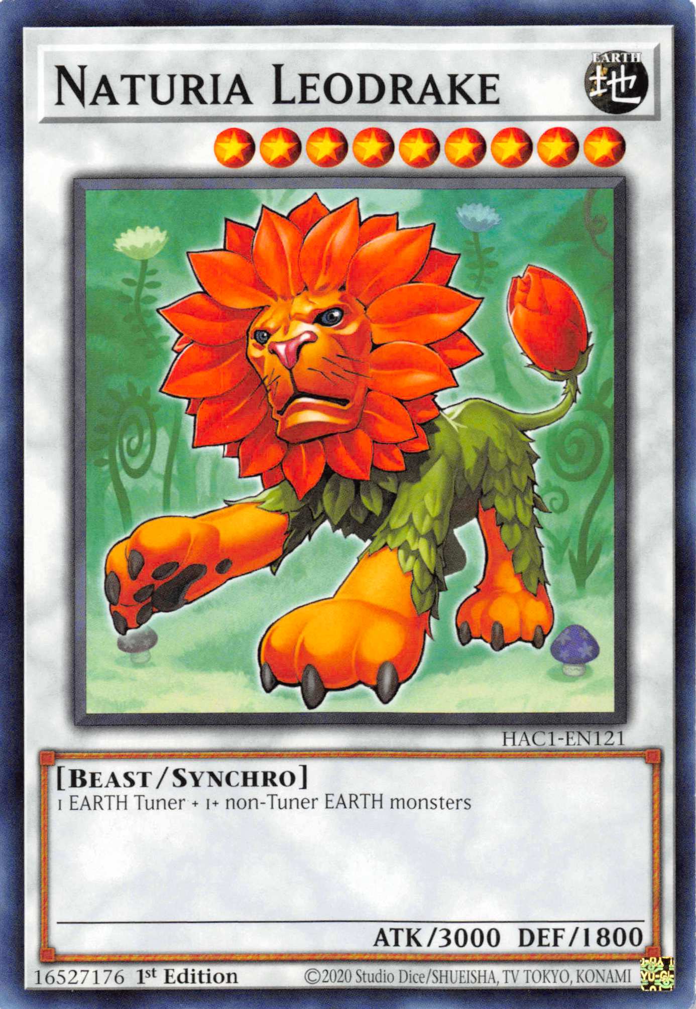 Naturia Leodrake [HAC1-EN121] Common | Good Games Adelaide SA