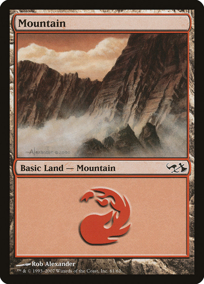 Mountain (61) [Duel Decks: Elves vs. Goblins] | Good Games Adelaide SA