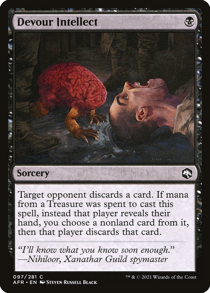 Devour Intellect 97 (Adventures in the Forgotten Realms)  - Foil | Good Games Adelaide SA