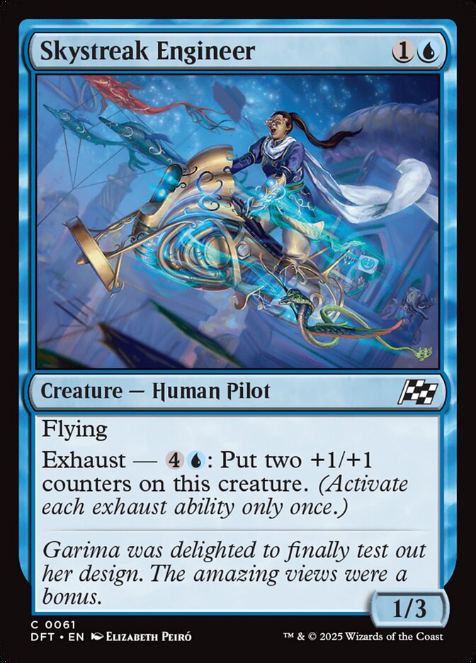 Skystreak Engineer 61 (Aetherdrift)  - Foil | Good Games Adelaide SA