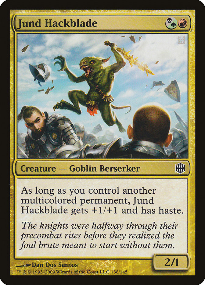Jund Hackblade [Alara Reborn] | Good Games Adelaide SA