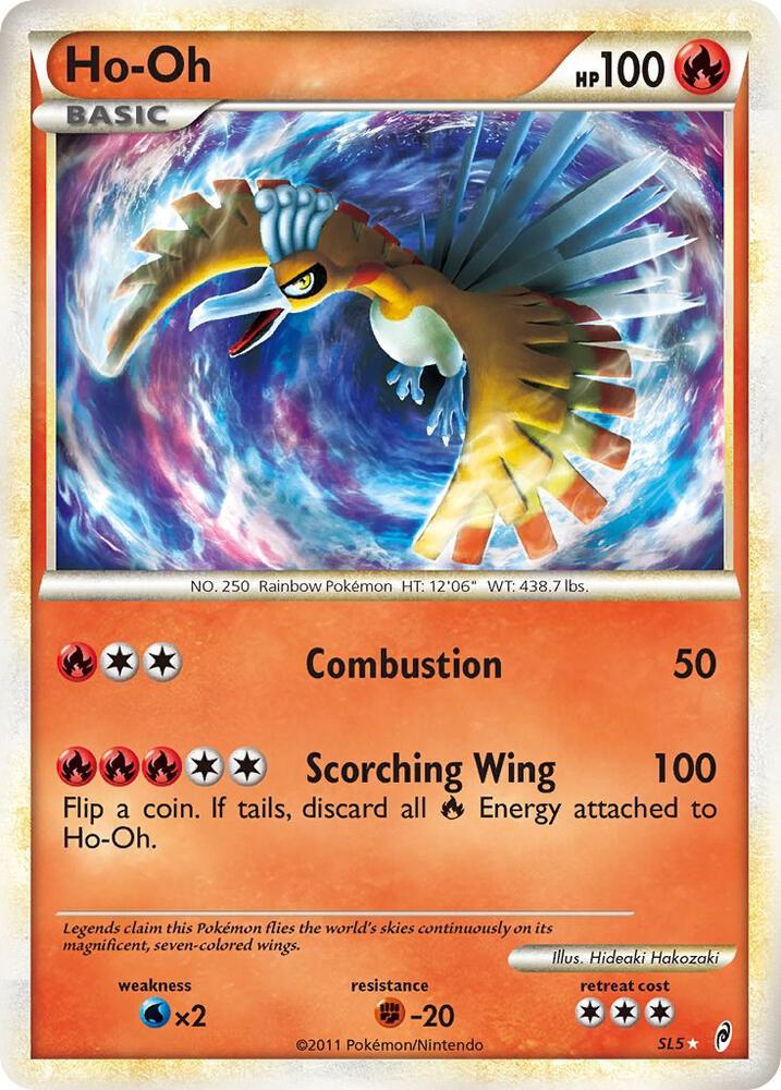 Ho Oh Shiny SL5 (Call of Legends)  - Holofoil | Good Games Adelaide SA