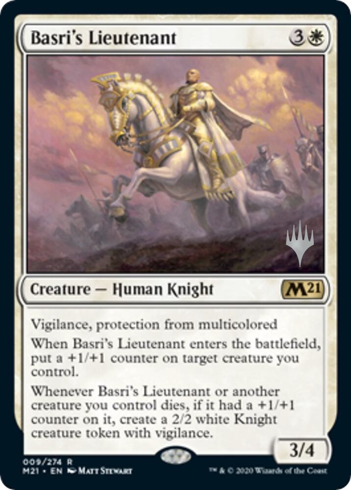 Basris Lieutenant 9 (Promo Pack: Core Set 2021)  | Good Games Adelaide SA